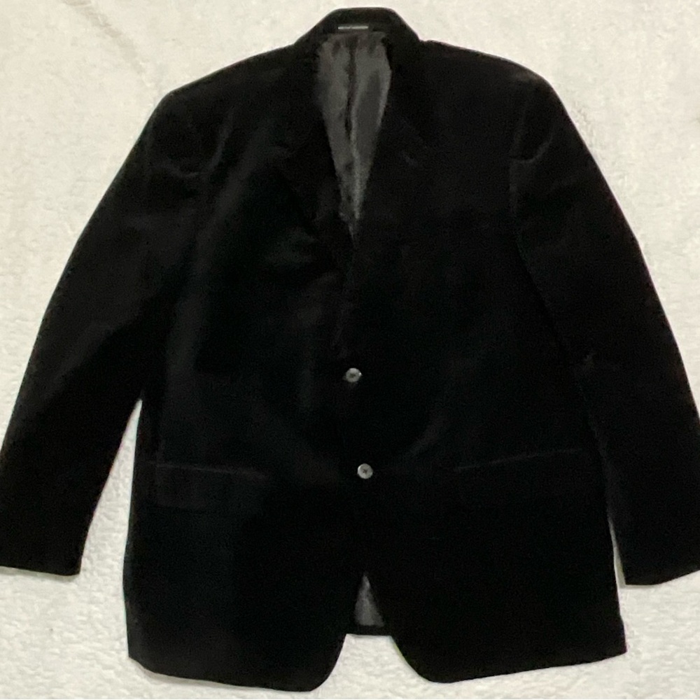 Alfani Classic Black Suede Men's Sport Coat